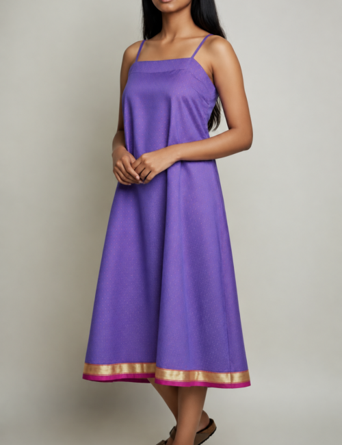 Violet Narayanpet Noodle strap dress