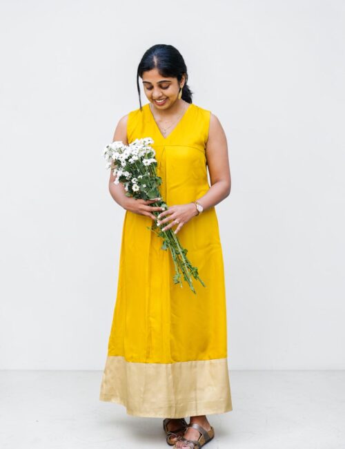 The Modal Satin (Mustard Yellow)