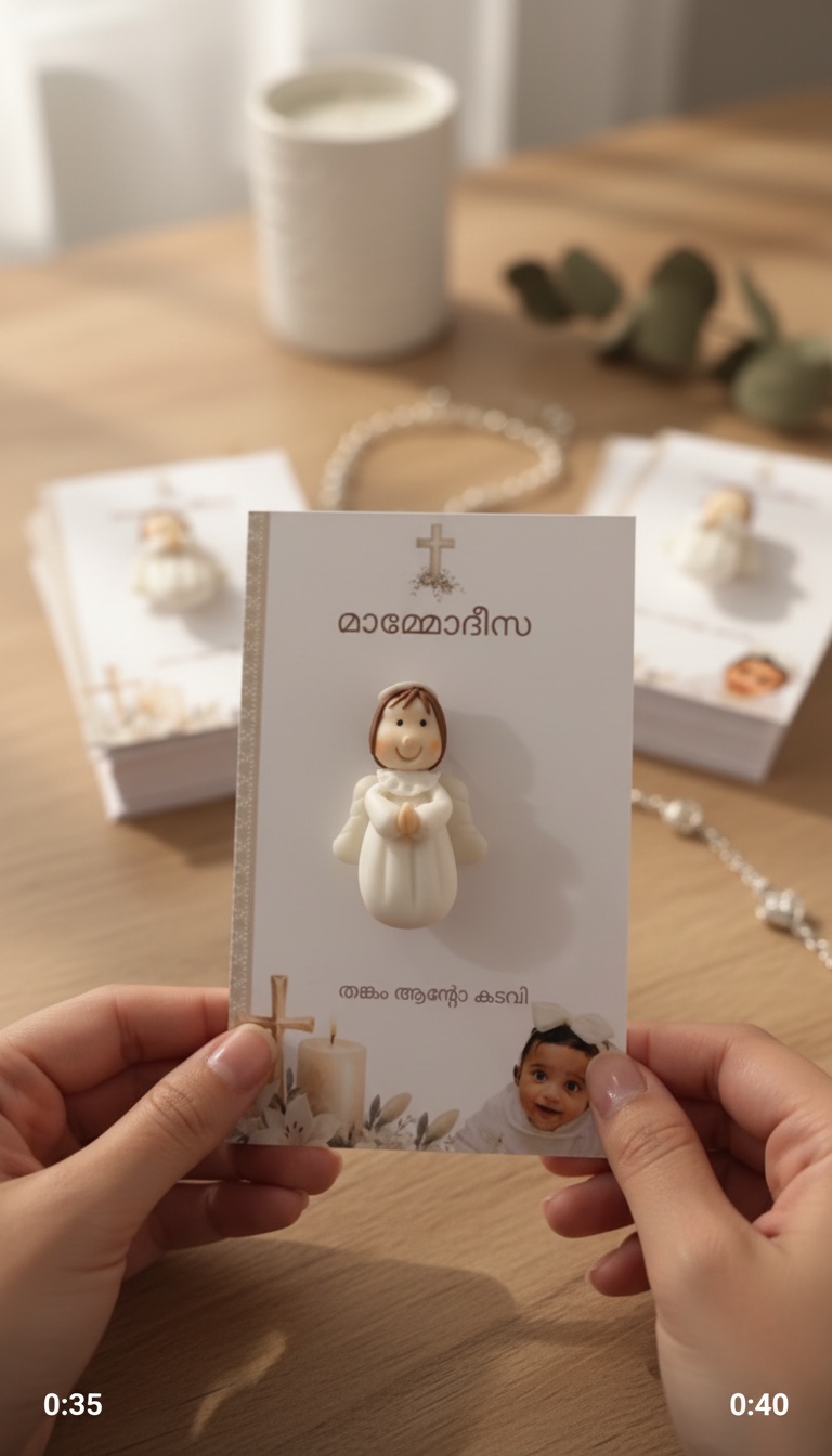 White Angel - Baptism Return Gift