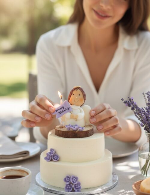 Clayart Angel - Birthday Gift
