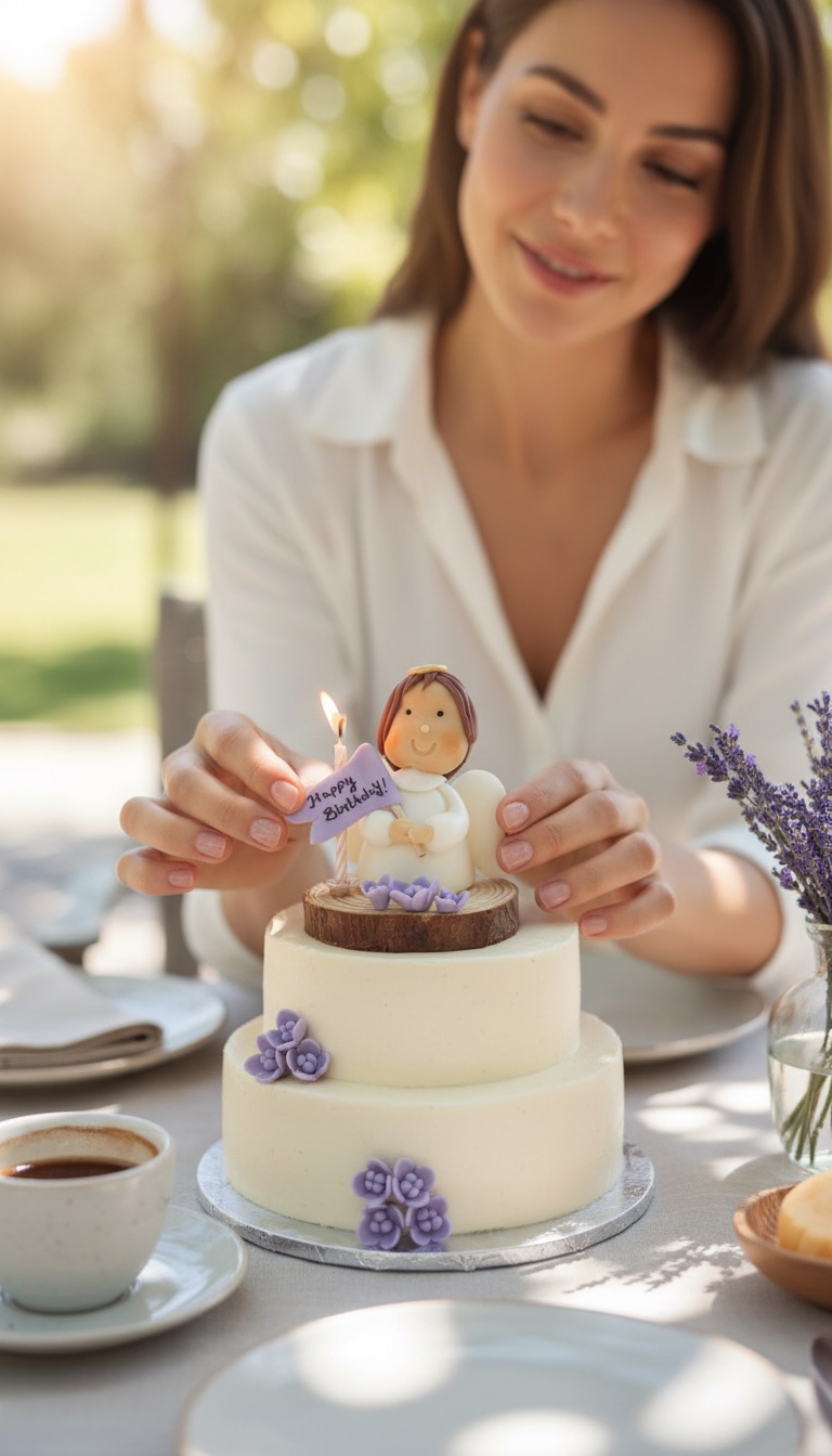 Clayart Angel - Birthday Gift