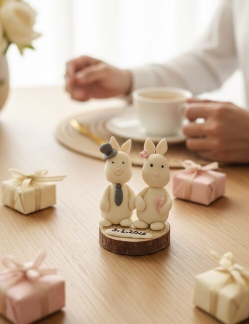 Couple Bunnies – Handmade Proposal & Wedding Gift