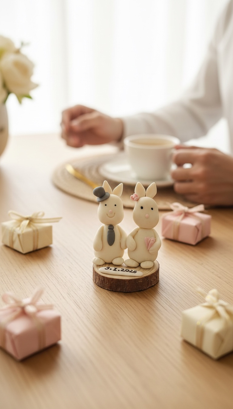 Couple Bunnies – Handmade Proposal & Wedding Gift