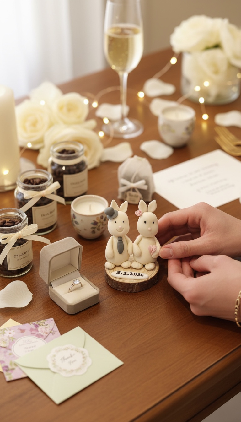 Couple Bunnies – Handmade Proposal & Wedding Gift - Image 2