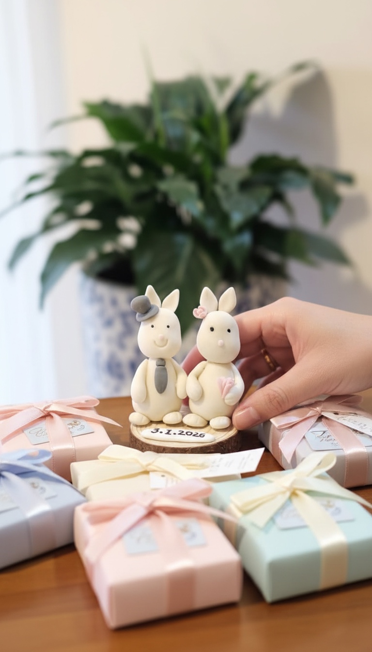 Couple Bunnies – Handmade Proposal & Wedding Gift - Image 3