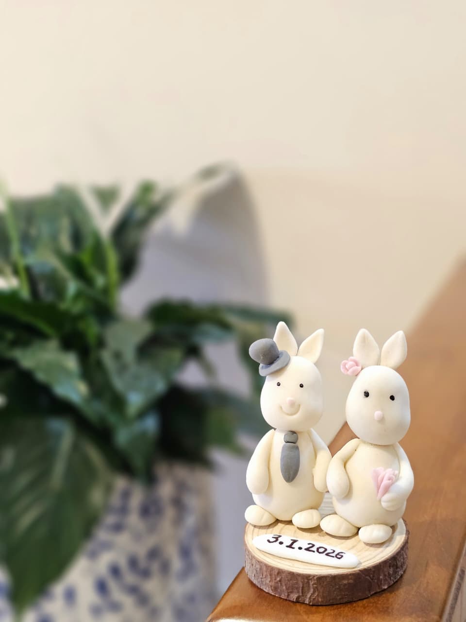 Couple Bunnies – Handmade Proposal & Wedding Gift - Image 4